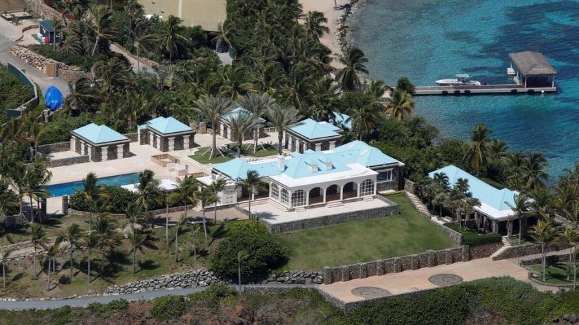 Las islas privadas de Jeffrey Epstein en el Caribe salen a la venta