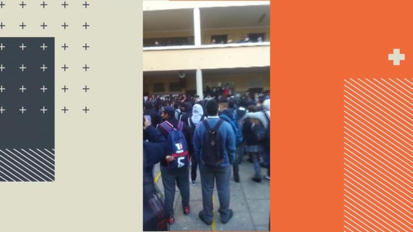 [VIDEO] Violencia escolar: Alumno es apuñalado y suspenden clases en liceo de Valparaíso