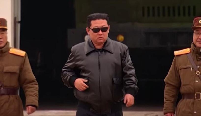 A lo Top Gun: Kim Jong Un participa en cinematográfico video de lanzamiento de misil