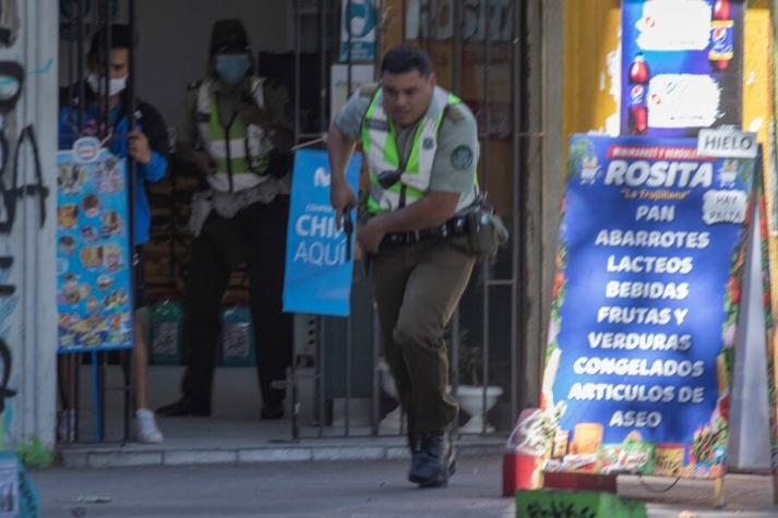 INDH evalúa acciones legales contra carabinero por baleo a joven durante protesta en Santiago