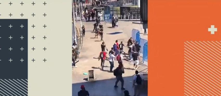 [VIDEO] Grave estudiante tras golpiza de comerciantes ambulantes
