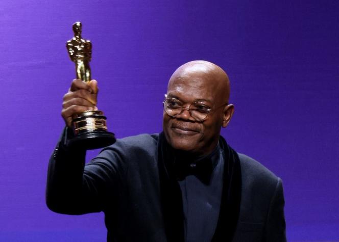 Samuel L. Jackson es premiado con el Oscar honorífico: Lo recibió de manos de Denzel Washington