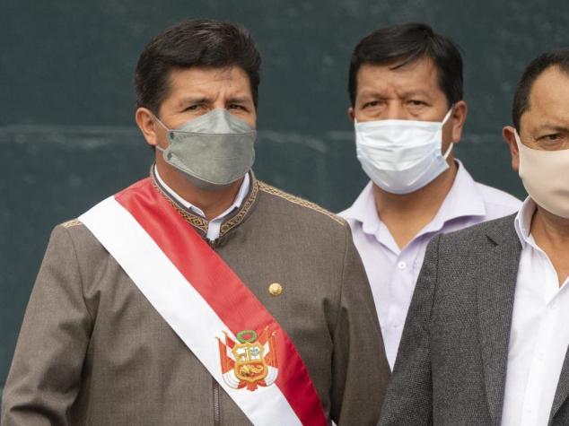 Presidente Castillo hace sus descargos ante el Congreso de Perú tras pedido de destitución
