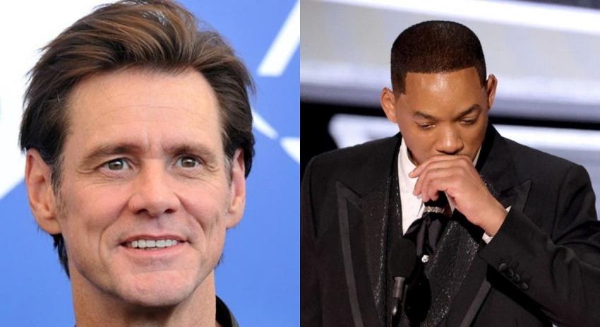 Jim Carrey se sintió "asqueado" por ovasión a Will Smith tras ganar el Óscar