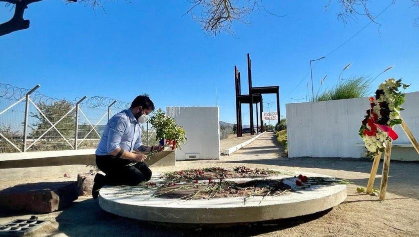 Caso Degollados: Presidente Boric visita memorial de Nattino, Parada y Guerrero
