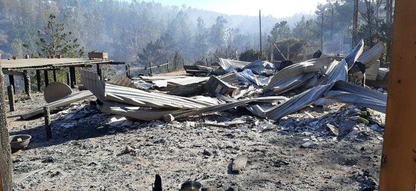 Laguna Verde: Incendio forestal en Valparaíso deja 29 casas consumidas por las llamas