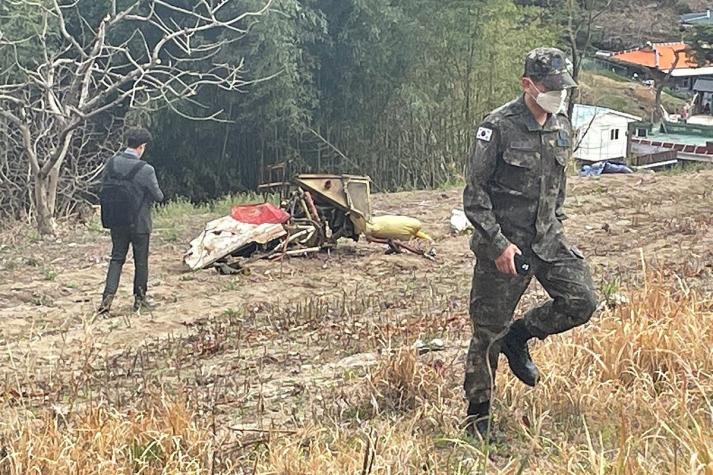 Cuatro pilotos muertos tras choque de aviones militares en Corea del Sur
