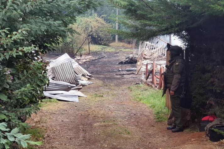 Gobierno anuncia querella por atentado incendiario en Contulmo