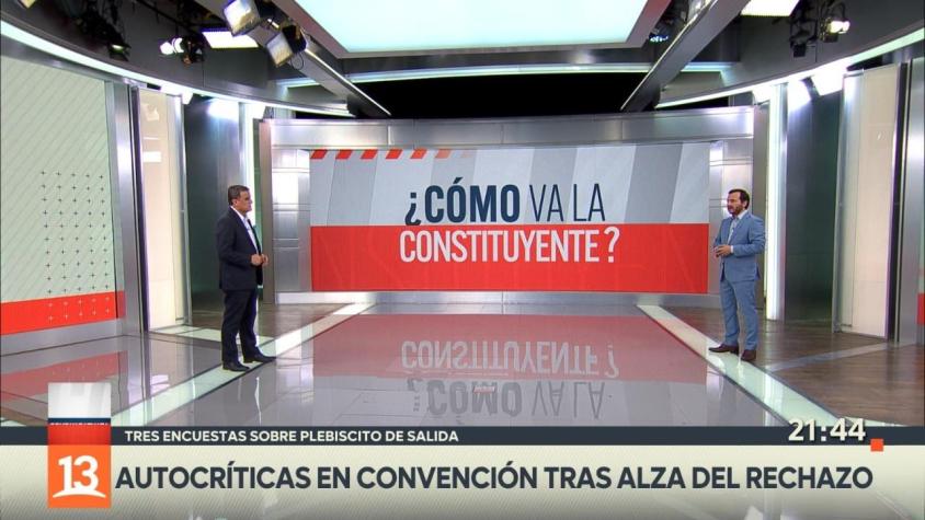 [VIDEO] Cómo va la Constituyente: Autocrítica en la Convención tras alza del "rechazo" en encuestas