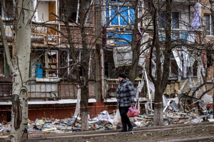 Zelenski hace difundir ante la ONU unas imágenes muy duras de muertos en Ucrania