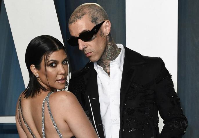 Kourtney Kardashian publicó las primeras fotos de su épica boda con Travis Barker en Las Vegas