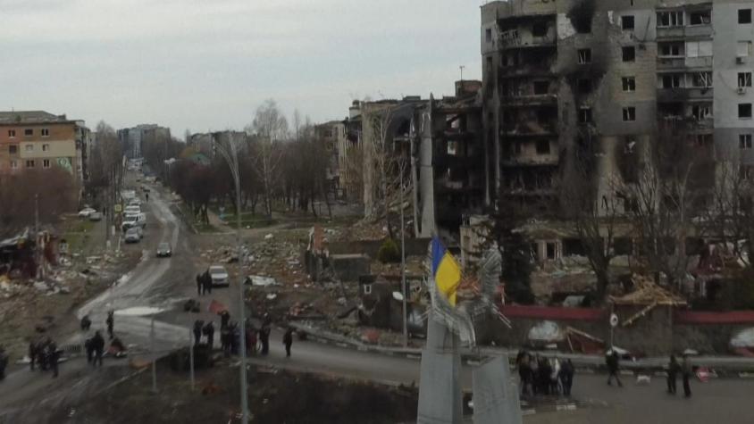 [VIDEO] Guerra en Ucrania: Alrededores de Kiev se enfrentan a la devastación