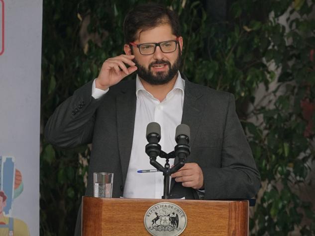 "Chile Apoya": Presidente Boric presenta plan inclusivo de recuperación económica "Chile Apoya": Presidente Boric presenta plan inclusivo de recuperación económica