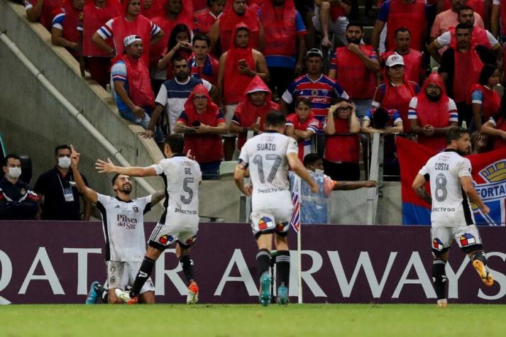 Colo-Colo logra un triunfazo en Brasil ante Fortaleza en el debut en Copa Libertadores