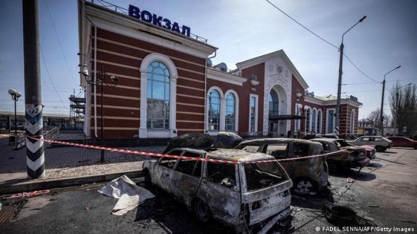 Rusia niega ataque contra la estación de tren de Kramatorsk