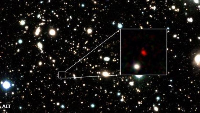 Astrónomos descubren la galaxia más lejana jamás detectada