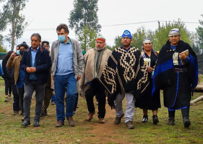 Ministro de Agricultura sostiene reuniones con comunidades mapuche en la Araucanía