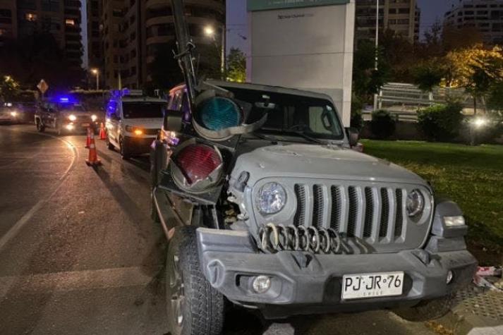 Detienen a Marcelo Marocchino por conducir bajo los efectos del alcohol y chocar un semáforo