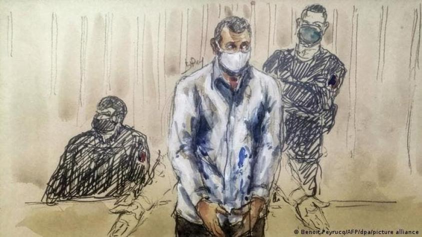 Yihadista acusado por atentados de París pide "perdón" a víctimas