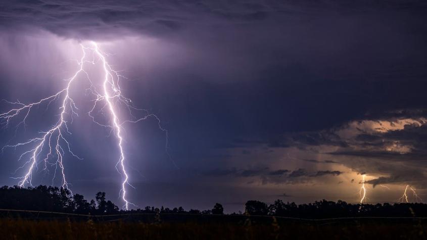 Pronostican tormentas eléctricas para tres regiones de la zona central