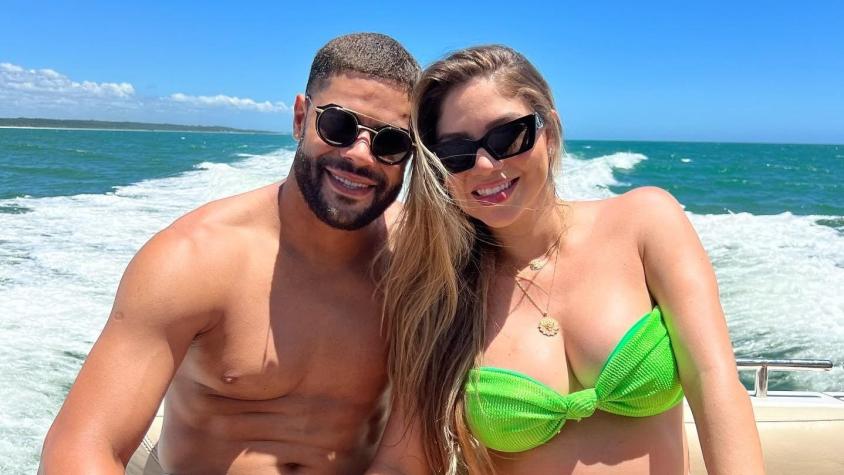 Nace la bebé del futbolista Hulk y su esposa, quien es sobrina de su ex pareja