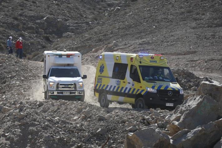 Dos fallecidos tras accidente en Mina Bellavista de Caldera