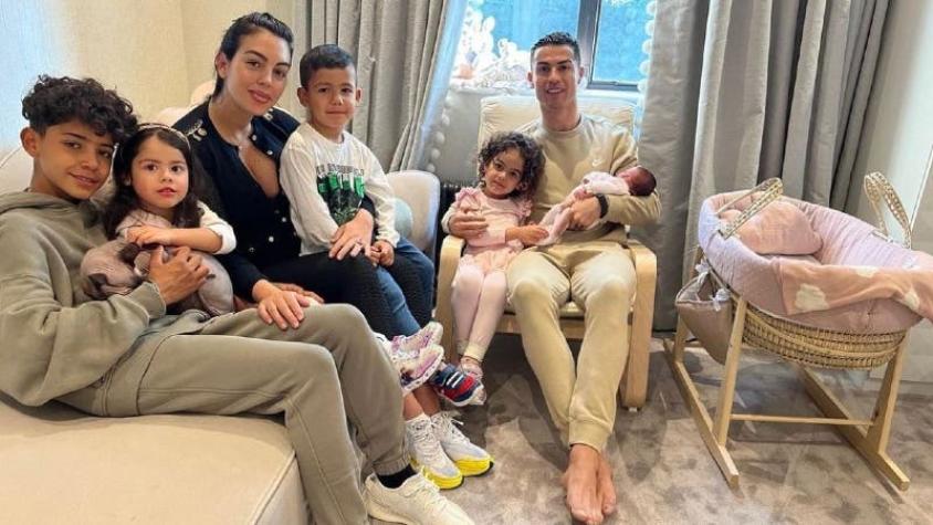 "Hogar, dulce hogar": Cristiano Ronaldo comparte la primera imagen de su hija recién nacida
