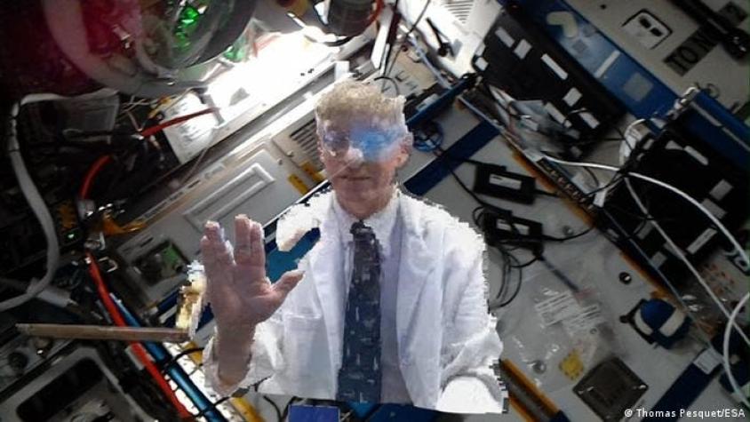 La NASA "holotransporta" a un médico por primera vez a la Estación Espacial Internacional