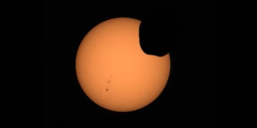 [VIDEO] Rover Perseverance capta un eclipse solar desde Marte