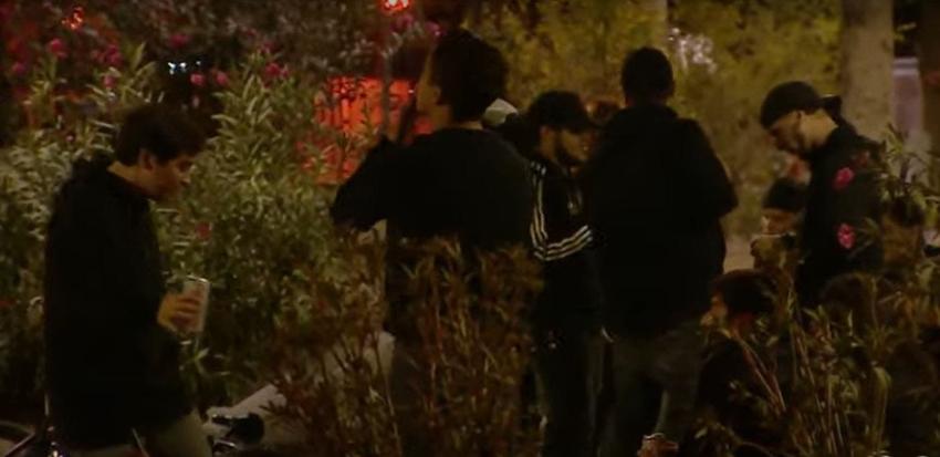 [VIDEO] Vecinos denuncian fiestas y ruidos molestos en Plaza Ñuñoa
