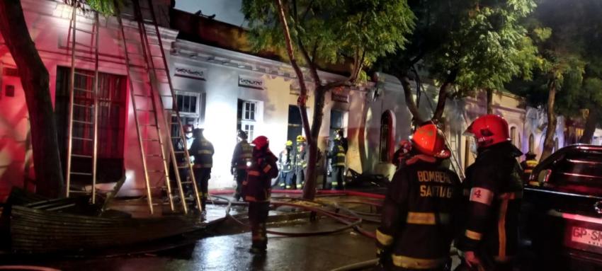 Persona de más de 100 años falleció tras incendio en Barrio Yungay