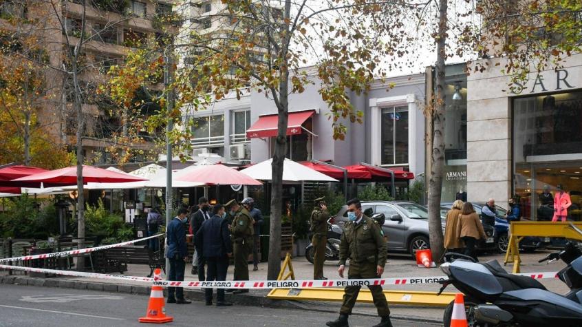 Desconocidos protagonizan violento asalto con disparos en tienda de Las Condes