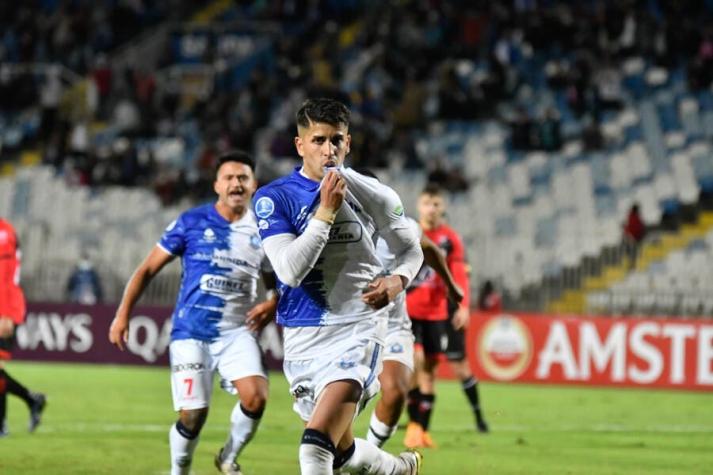 Antofagasta da el golpe sobre el final y vence a Atlético Goianiense por Copa Sudamericana