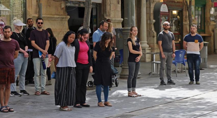 Israel se paraliza por el día de conmemoración del Holocausto