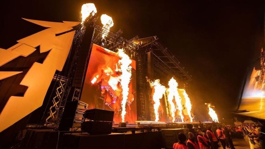 Sernac oficia a productora de Metallica por problemas en el concierto en el Club Hípico