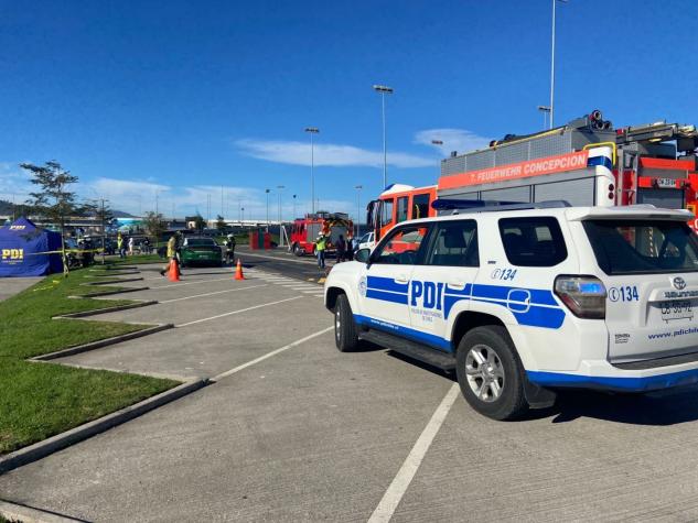 Encuentran cuerpo calcinado al interior de cámara eléctrica subterránea en Concepción