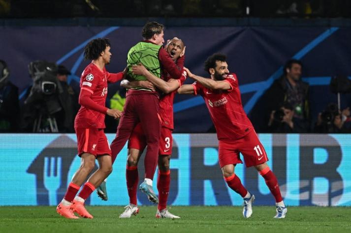 Liverpool a la final de la Champions: venció al Villarreal en España con una gran remontada