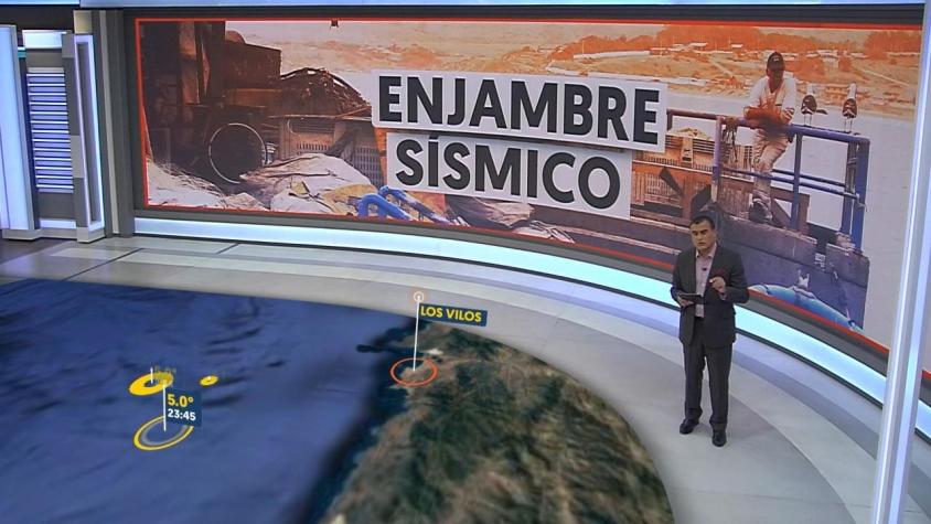 [VIDEO] Enjambre sísmico en Los Vilos: Más de 40 temblores en menos de 24 horas