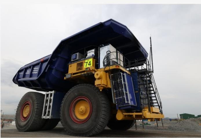 Anglo American presenta el primer camión minero propulsado por Hidrógeno Verde