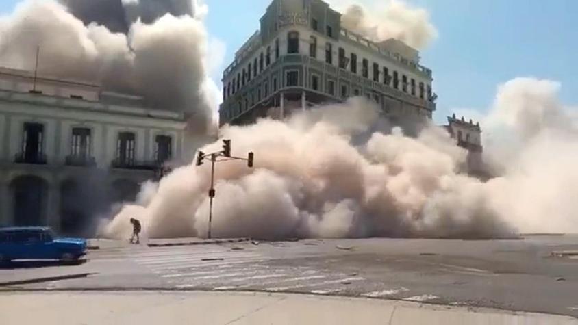 [VIDEO] 18 muertos y 60 heridos: Mortal explosión en emblemático hotel de La Habana