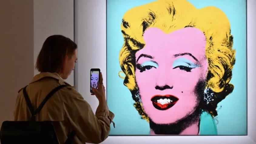 El icónico retrato de Marilyn Monroe por Andy Warhol que se vende por un precio récord