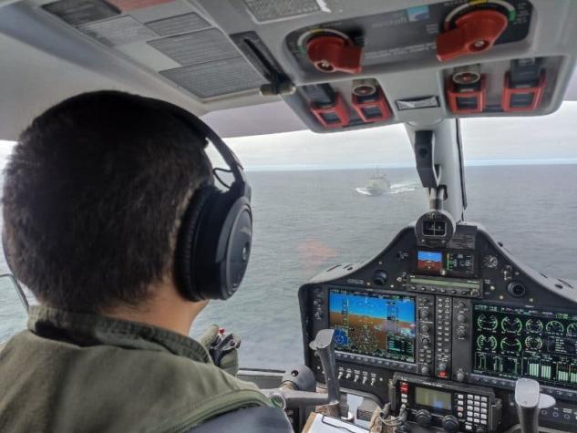 Armada continúa búsqueda de cuatro tripulantes de bote desaparecido en las costas de Lebu