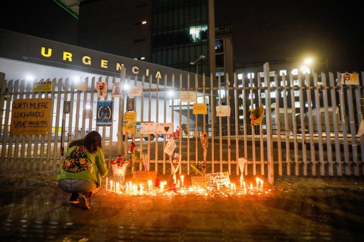 Manifestaciones en diversas parte de Santiago tras muerte de periodista Francisca Sandoval