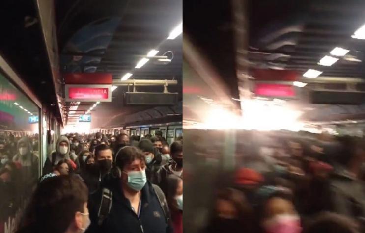 Video muestra momento exacto de explosión en estación Las Rejas