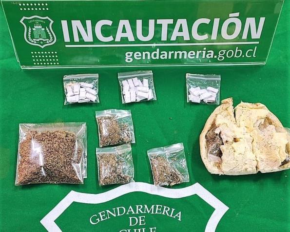 Decomisan marihuana al interior de un sándwich de jamón y queso en Cárcel de Quillota