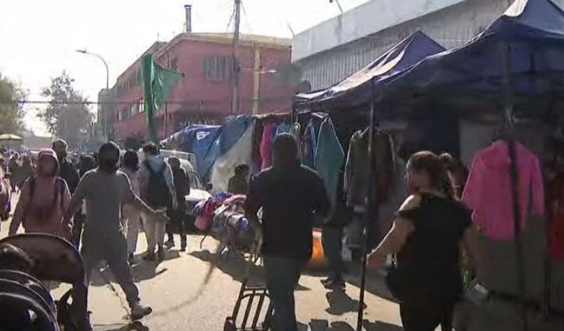 [VIDEO] Comercio ambulante volvió a instalarse en Barrio Meiggs