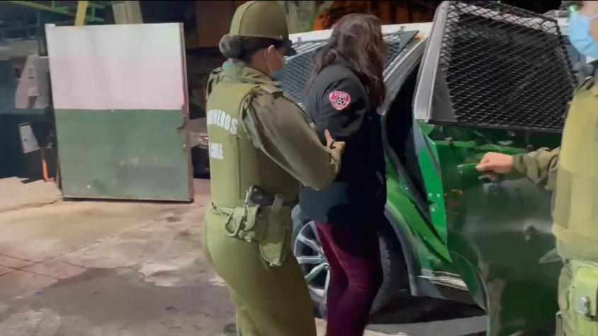 [VIDEO] Carabineros detuvo a mujer que mató a la hija de su amante tras pelea