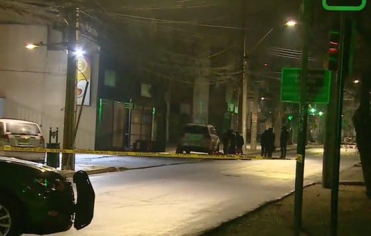 [VIDEO] Balacera a la salida de un pub de San Bernardo deja una persona muerta