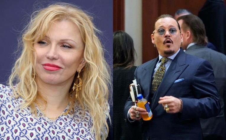 Courtney Love brinda apoyo a Johnny Depp en medio de juicio: "Me salvó la vida"