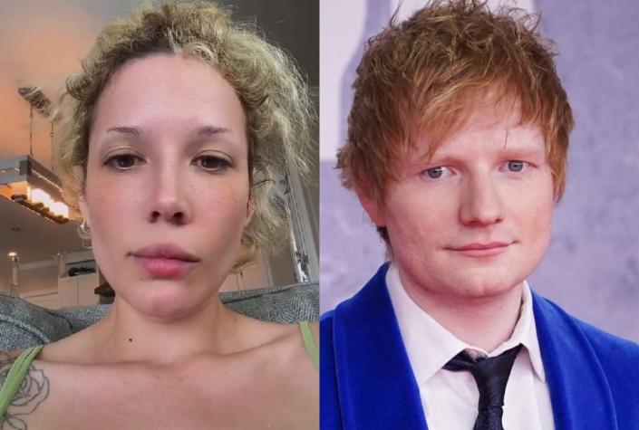 Halsey acusó que disquera la obliga hacer videos para TikTok: Ed Sheeran la apoyó con polémico video